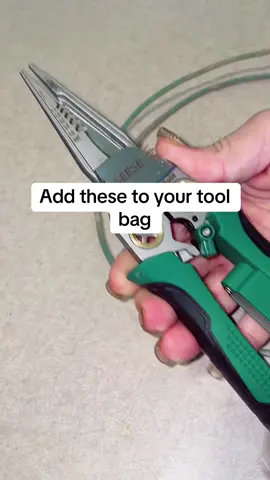 These were surprisingly heavy duty and great quality wire cutters/strippers! #electrician #tools #toolbag #tiktokshopspringglowup #tiktokshopfinds 