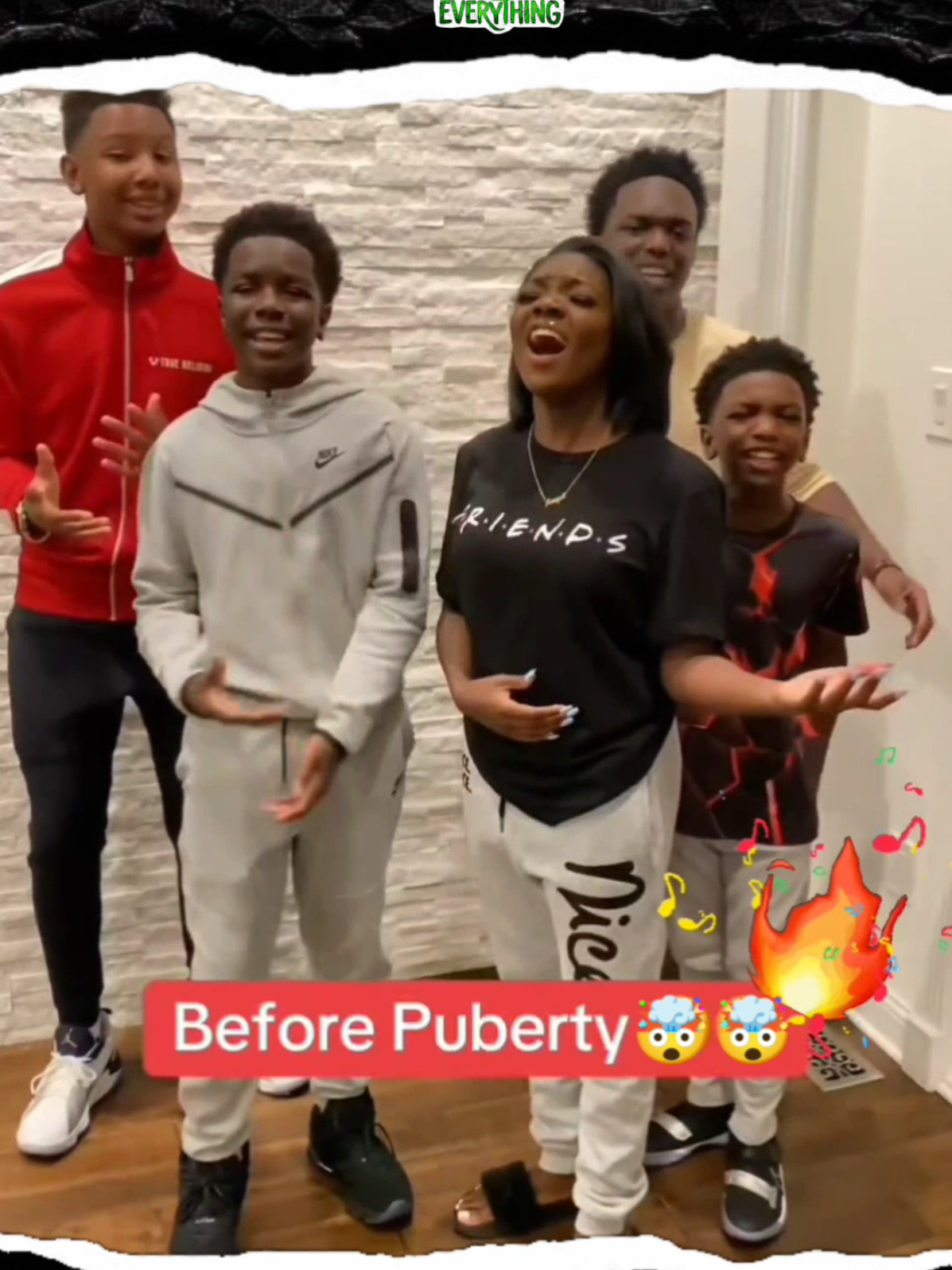 Nahhhh BIG lil Sis was Definitely holding it down‼️💯🔥🔥 🖤 🖤 🖤 #BlackTikTok  #puberty  #singing  #blackexcellence 