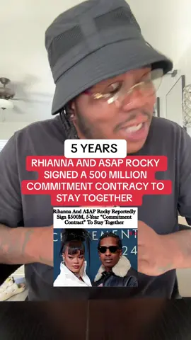 Rhianna and ASAP Rocky signs a 500 million contract to stay together for 5 years #rhianna #asaprocky #celebrity #insurance #foryourpage  