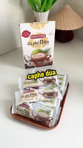 Tín đồ đam mê cf ko thể bỏ qua em này nha. ngon vữ á mấy bà ưi #caphedua🥥 #rockcafe #caphe #xuhuong 