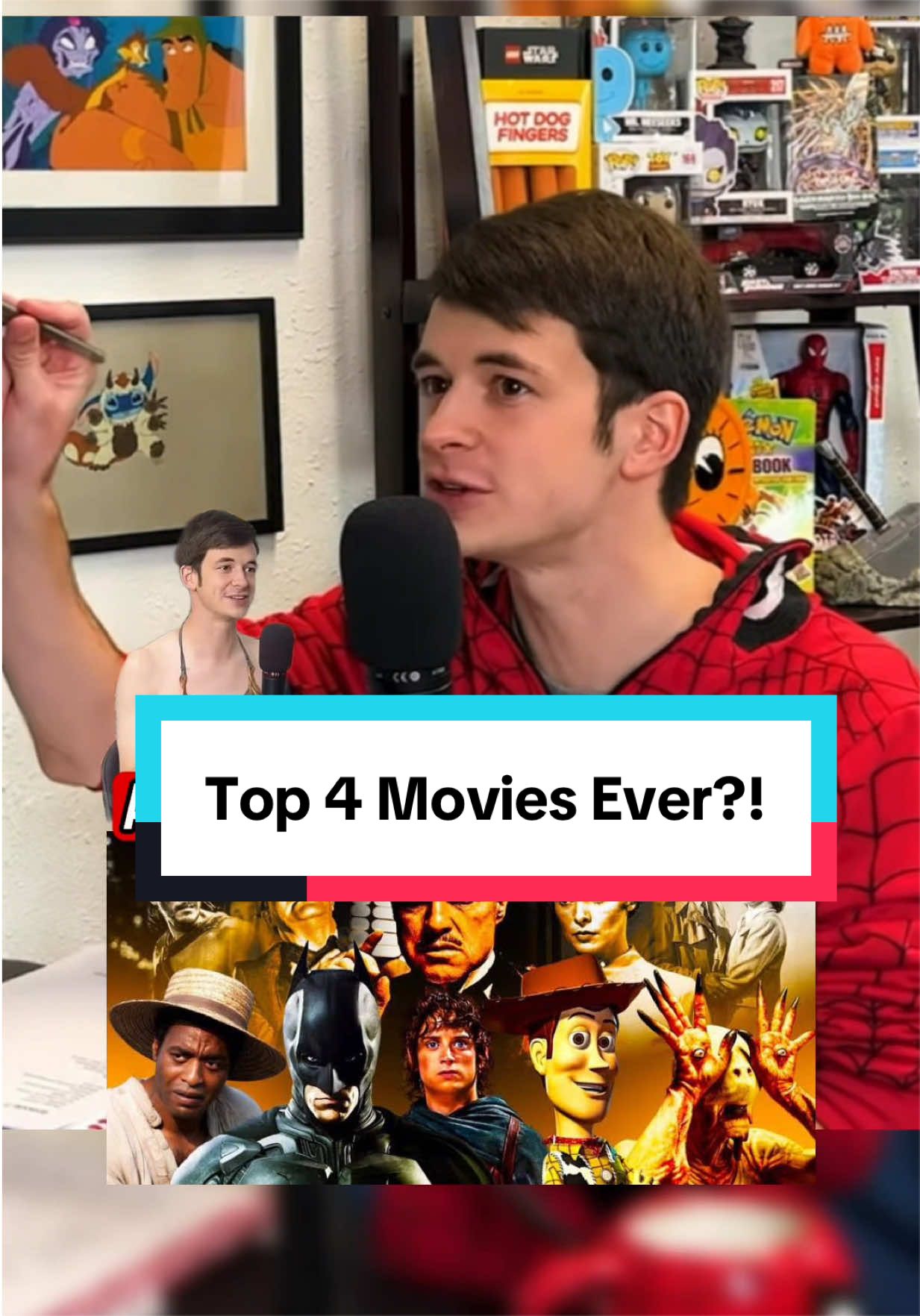 Thoughts on Andrew’s 4 Favorite Movies Ever ? What’s Your Top 4 ? #theescapepodpodcast #fyp #viral #movie #marvel 