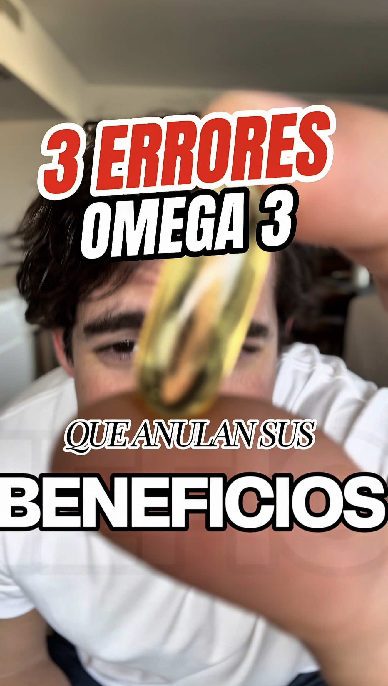 🚨 Si tomas Omega 3… estás cometiendo estos 3 errores que tiran tus beneficios a la basura ❌ 1️⃣ Tomarlo en ayunas → absorción pésima   2️⃣ No mirar la cantidad real de EPA + DHA   3️⃣ Usar uno de mala calidad que se oxida  Te explico cómo tomarlo correctamente para que sí funcione: antiinflamatorio real, corazón protegido y cerebro en modo top ⚡ ¿Cuál error estabas cometiendo? Comenta el número 👇   Comparte con quien toma Omega 3 todos los días 🔥 #Omega3 #suplementos 