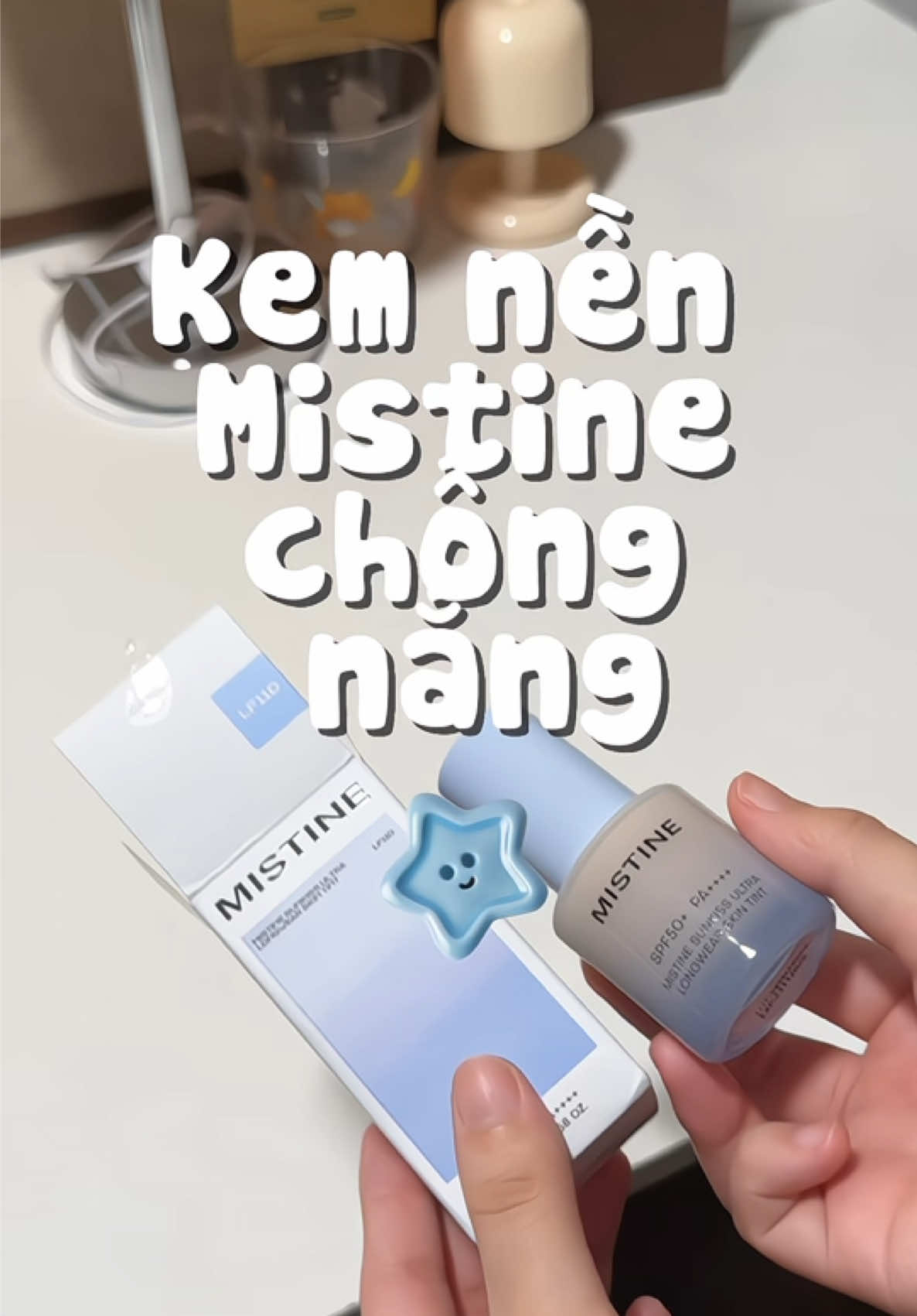 E này có kiềm dầu nữa á, nền bền lắm #MistineSBD #DaiTiecAnhSang #glowonskinglowwithin #mistine #cushion 