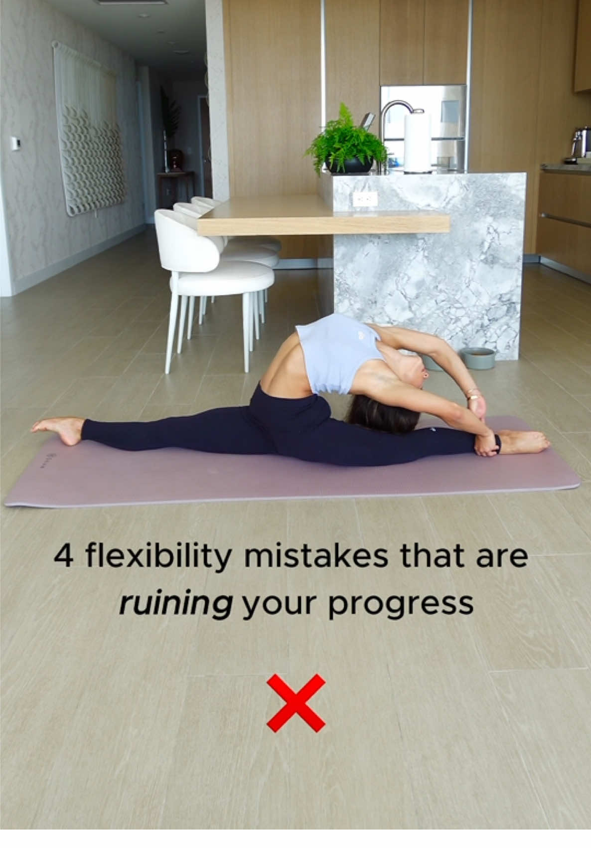 If you’re stretching all the time but not getting more flexible… this might be why #flexibility #stretch #yoga 