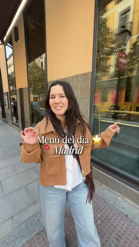 Siempre que algún amigo me pregunta “me recomiendas menú del día”, este está en la lista ✨ #madrid #planesmadrid #menumadrid #80grados #malasaña 