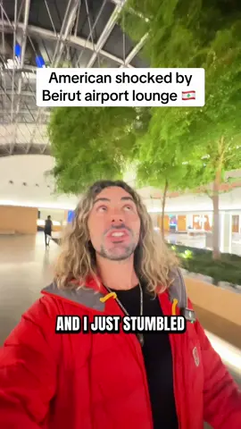 Probably the best airport lounge I’ve ever seen in my life #lebanon #airportlounge #beirut 