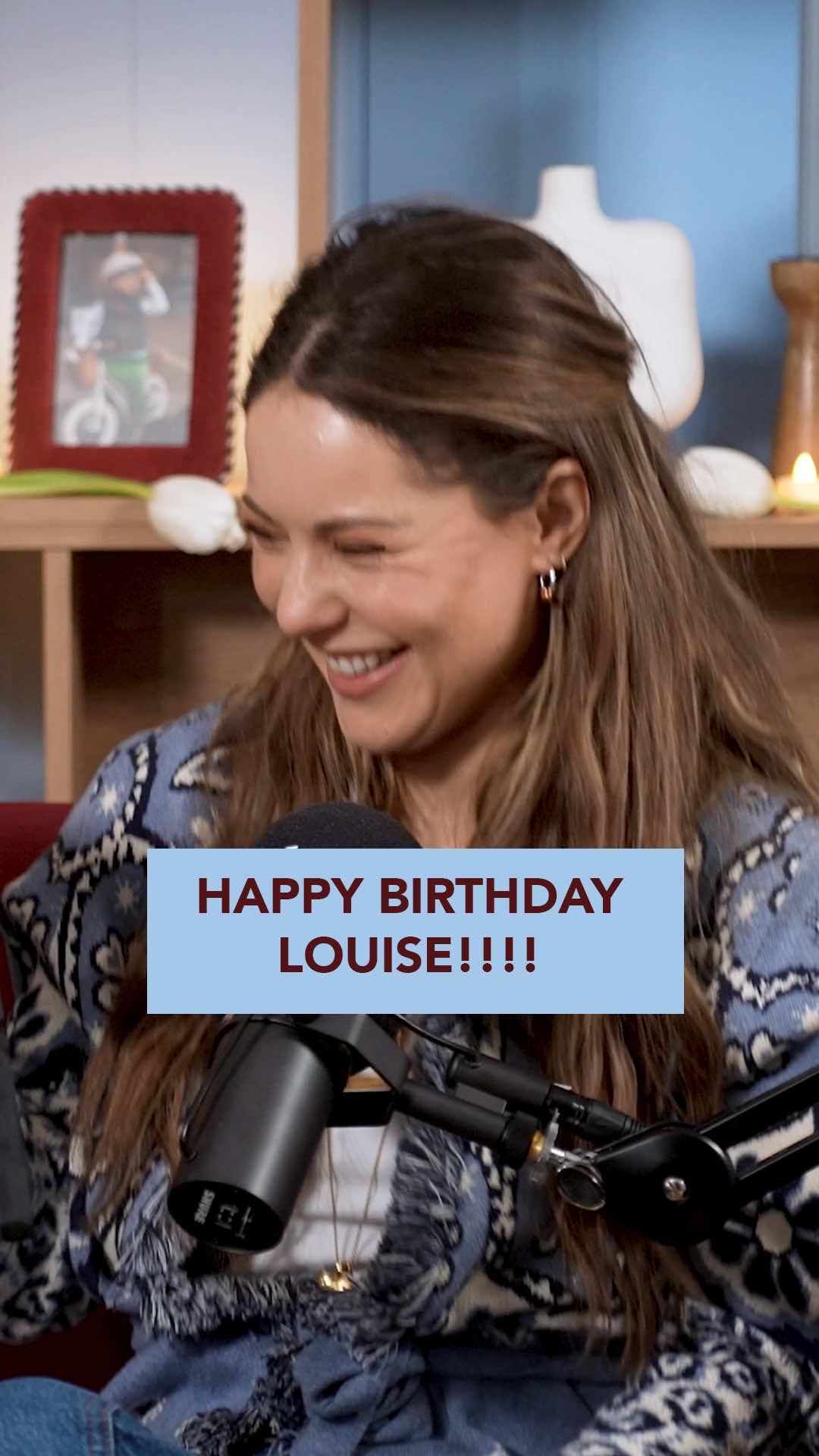 Tears are flowing in the studio (happy tears we promise)!  This is the live reaction to Ryan’s photo album he made for Louise’s birthday 🥹  Watch the whole episode on YouTube now 💻