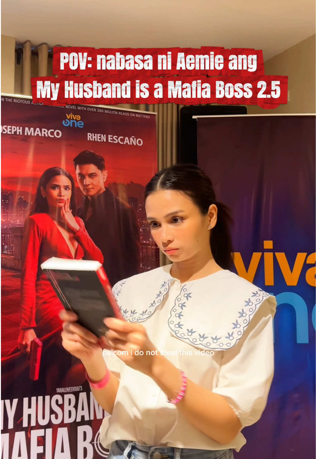 Ganiyan din ba ang reaction mo nang mabasa ang undisclosed period ng My Husband is a Mafia Boss? 😁 #tiktokviral #books #BookTok #fyp #tiktok @Rhen Escaño @Viva One 