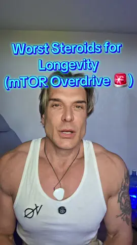Worst Steroids for Longevity (mTOR Overdrive 🚨) #mtor #steriods 
