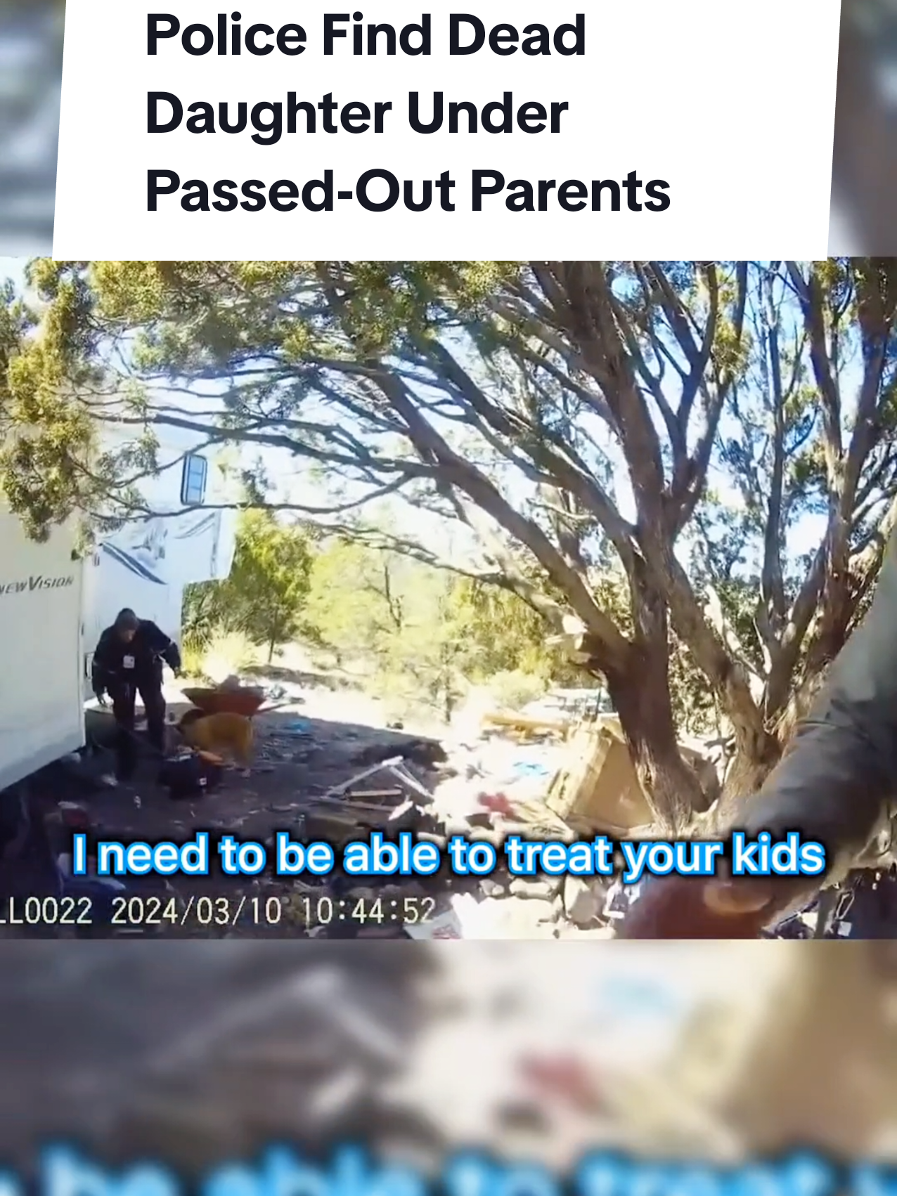 #creatorsearchinsights Police Find Dead Daughter Under Passed-Out Parents #cops  #karma 