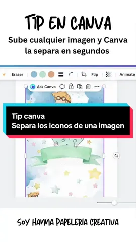 Tip canva separa los íconos d euna imagen #plantillas #canva #tip #tips #tutorial 