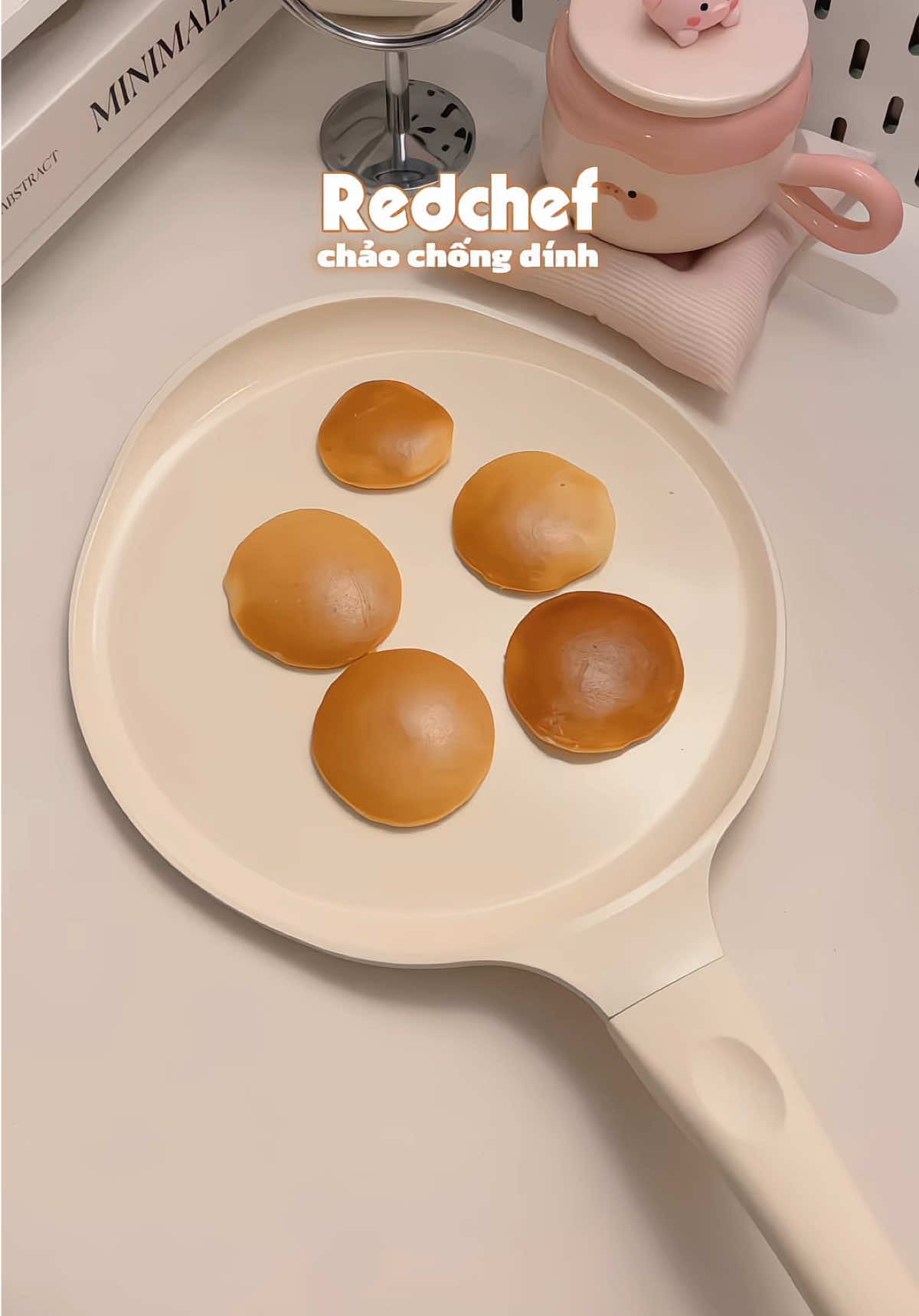 Chảo chống dính nhà Redchef, rán bánh, chiên trứng,.. rất tiện lun á  #redchef #chaochongdinh #redchefpan #dungcunhabep #chaonhomchongdinh 