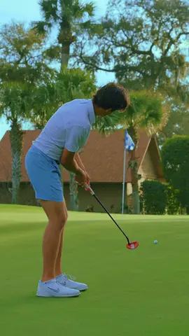 Pure sunset golf here #golftiktok 