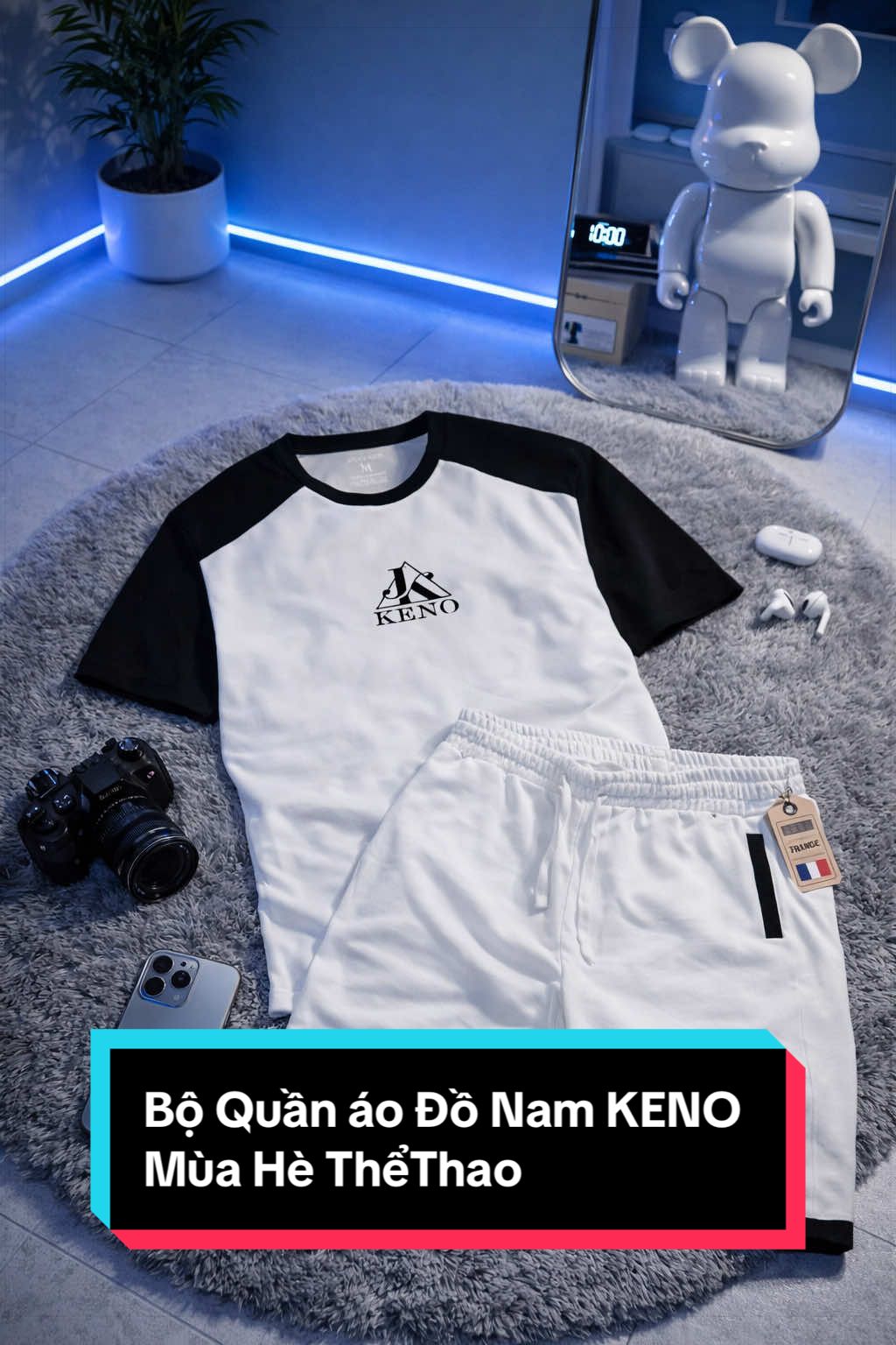 Bộ Đồ Nam KENO Mùa Hè Thể Thao Phối Màu Kiểu Dáng Thời Trang Basic - Sport #thoitrang #quanao #hangcaocap ##dodepmoingay 