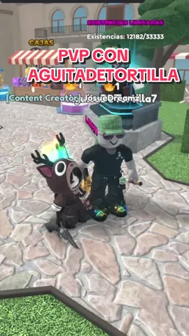 ME ENFRENTÉ CONTRA @AguitaDeTortilla 😦 #roblox #duelos #robloxviral #josueyaguita #humor 