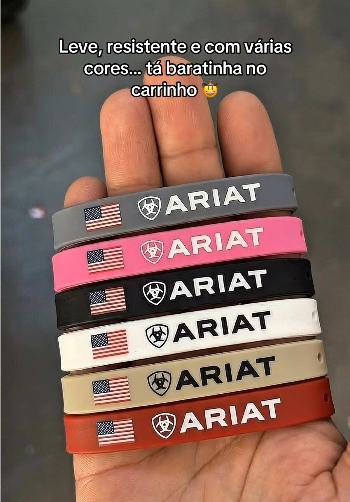 Pulseira Ariat Country Silicone Varias Cores Vaquejada Agroboy Rodeio ENVIO IMEDIATO FULL! 🔥🛒 #modamasculina #ariat #agro #cowboy 
