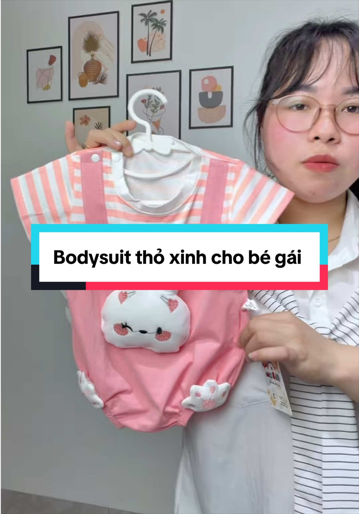 Bodysuit thỏ xinh cho bé gái  #bodysuitchobe #bodychobe #bodychobegai #bodysuitchobegai #quanaobegai 
