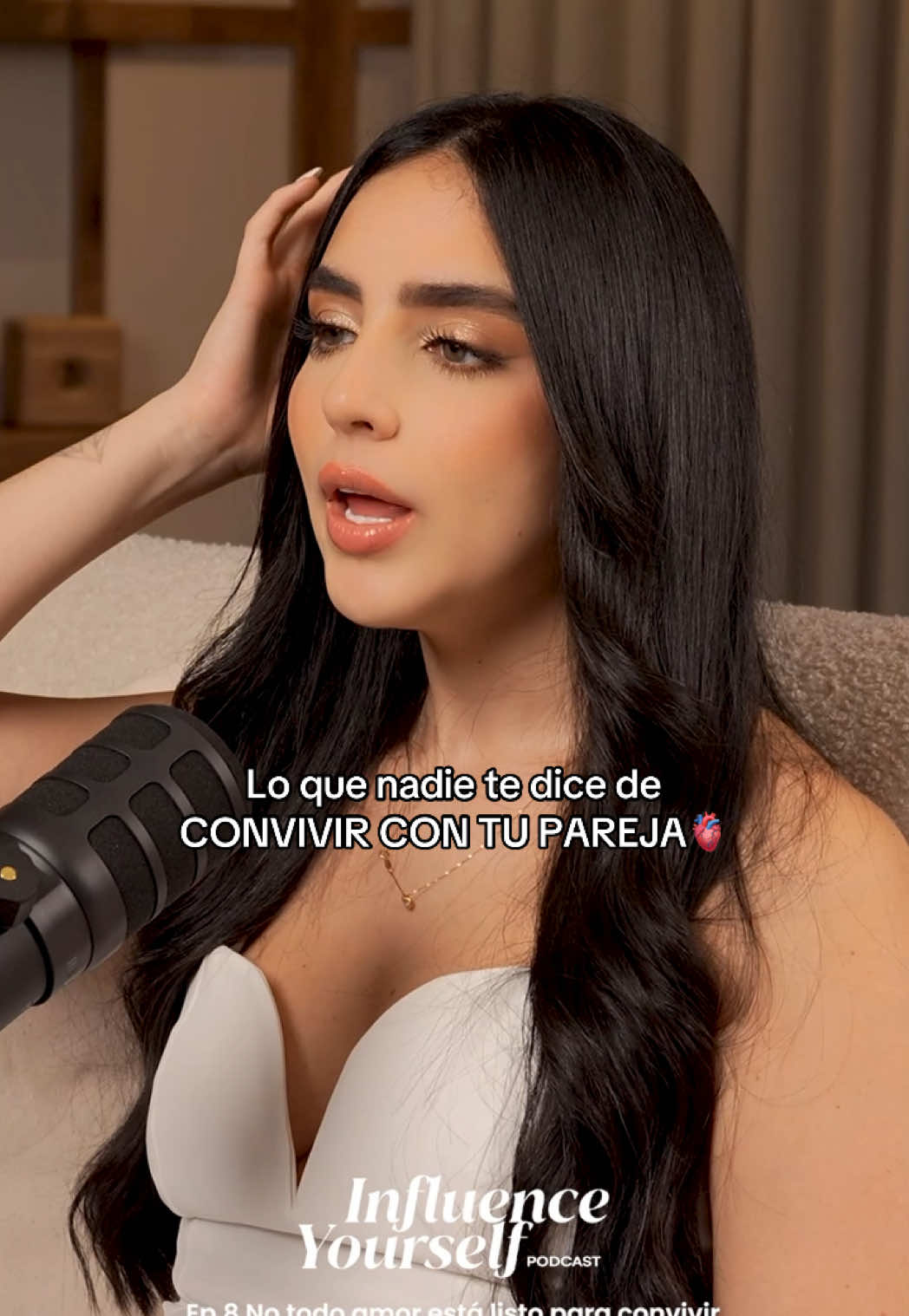 Mi podcast: INFLUENCE YOURSELF✨ disponible en Spotify y YouTube ✨🫀 que piensan sobre esto? #pareja #convivencia #vivirjuntos #isabellacortes