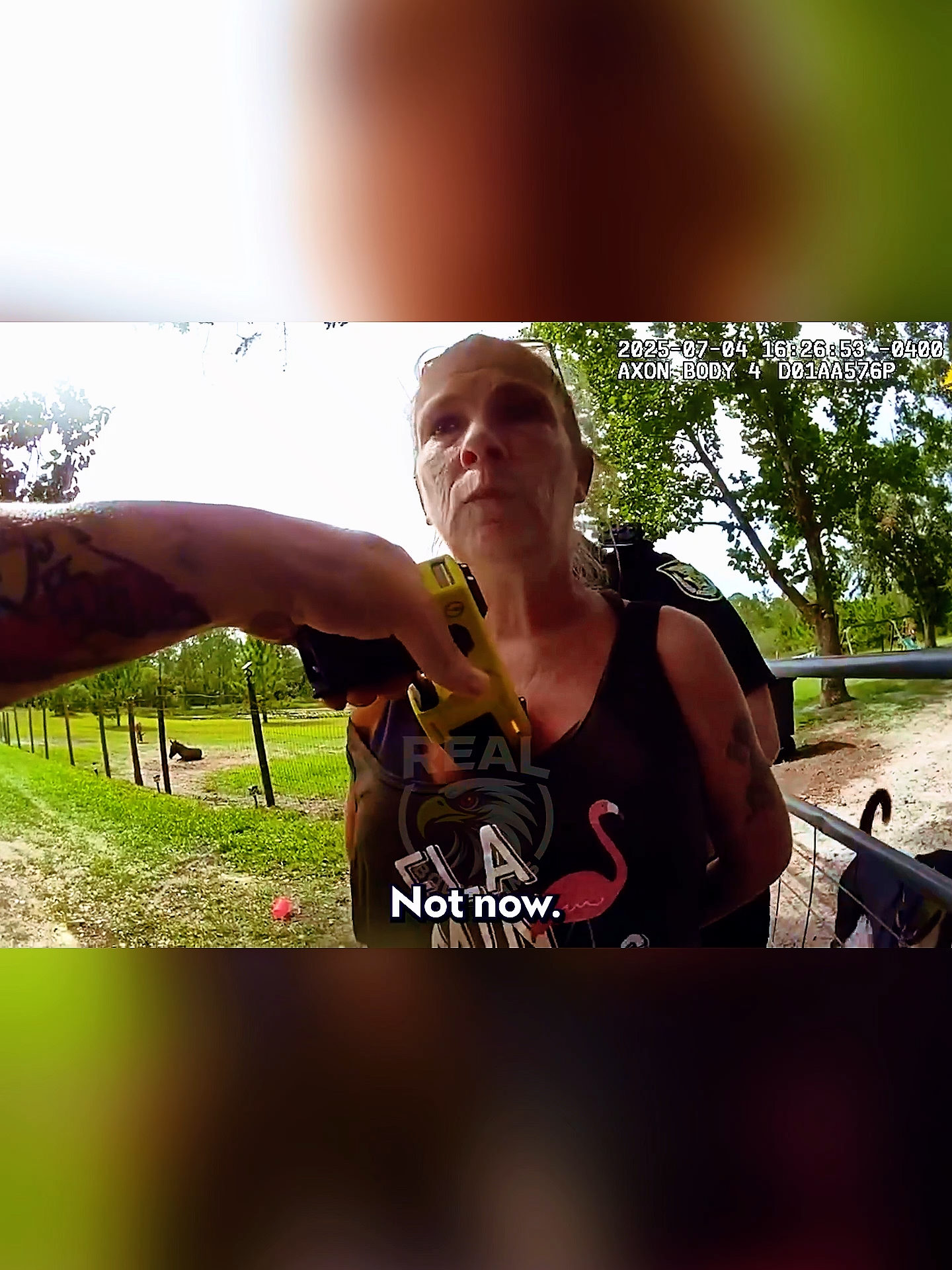 Lawyer s Wife Abuses 911. Meets A Taser Instead part2.#bodycam #copsoftiktok #foryoupage #growmyaccount #cops