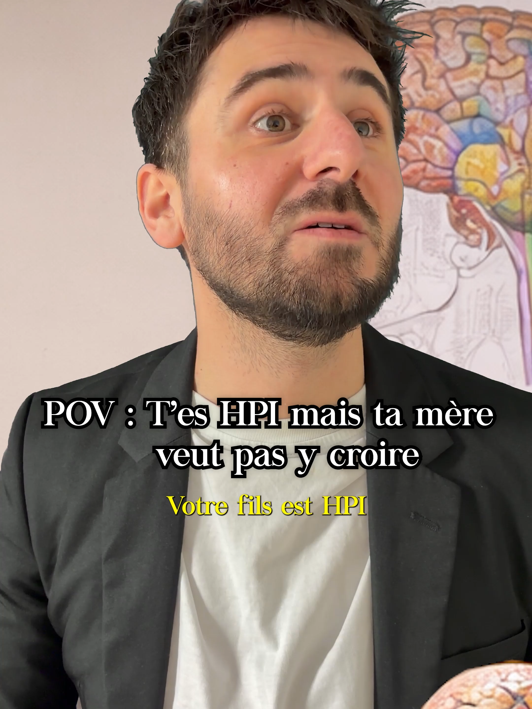 Petit sketch entre un neuro psy un hpi et sa mère mdr en vrai il faut le prendre avec humour mais une grosse pensée à tout les neuro atypiques qui ne sont pas pris au sérieux par l'entourage ! sachez qu'il y'a des personnes qui sont comme vous et vous comprennent !  #humour #foryou #pourtoi