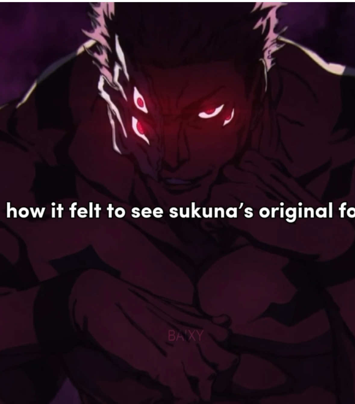this scene lasted longer than me btw #Anime #jujutsukaisen #sukunaryomen #jjk #fyp 