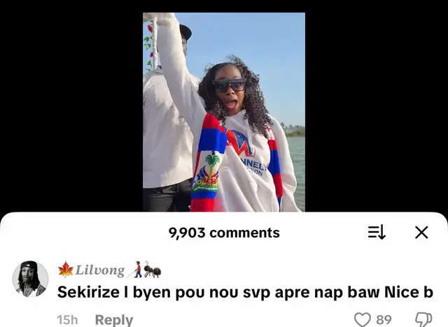 Komantè anba video se tout sa mw pa vle pèdi
