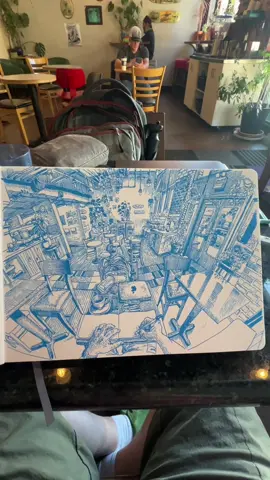 Etchr cold press sketchbook. #paulheaston #art #sketchbook #drawing #urbansketchers 