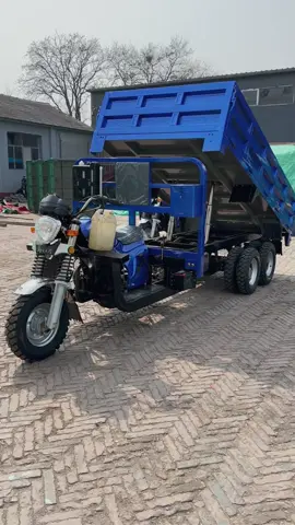 Heavy duty nine wheeled motorcycle