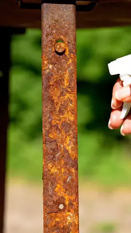 Instant Rust Cleaning Spray #rust #restoration #satisfying #spray