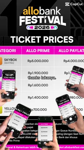 uda saatnya pp gua ganti jadi qris #cortis #allobankfestival 