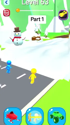 Hypercasual shape shifting game  #hypercasualgames #funnyracegameplay #10million #gaminghub #shape_shifting 