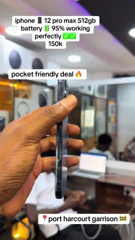 iphone 📱 12 pro max 512gb battery 🔋 95% working perfectly ✅✅ 150k#Iphone 12 Pro Max 513 #affordable #iphone12promax #creatorsearchinsights #goviral 