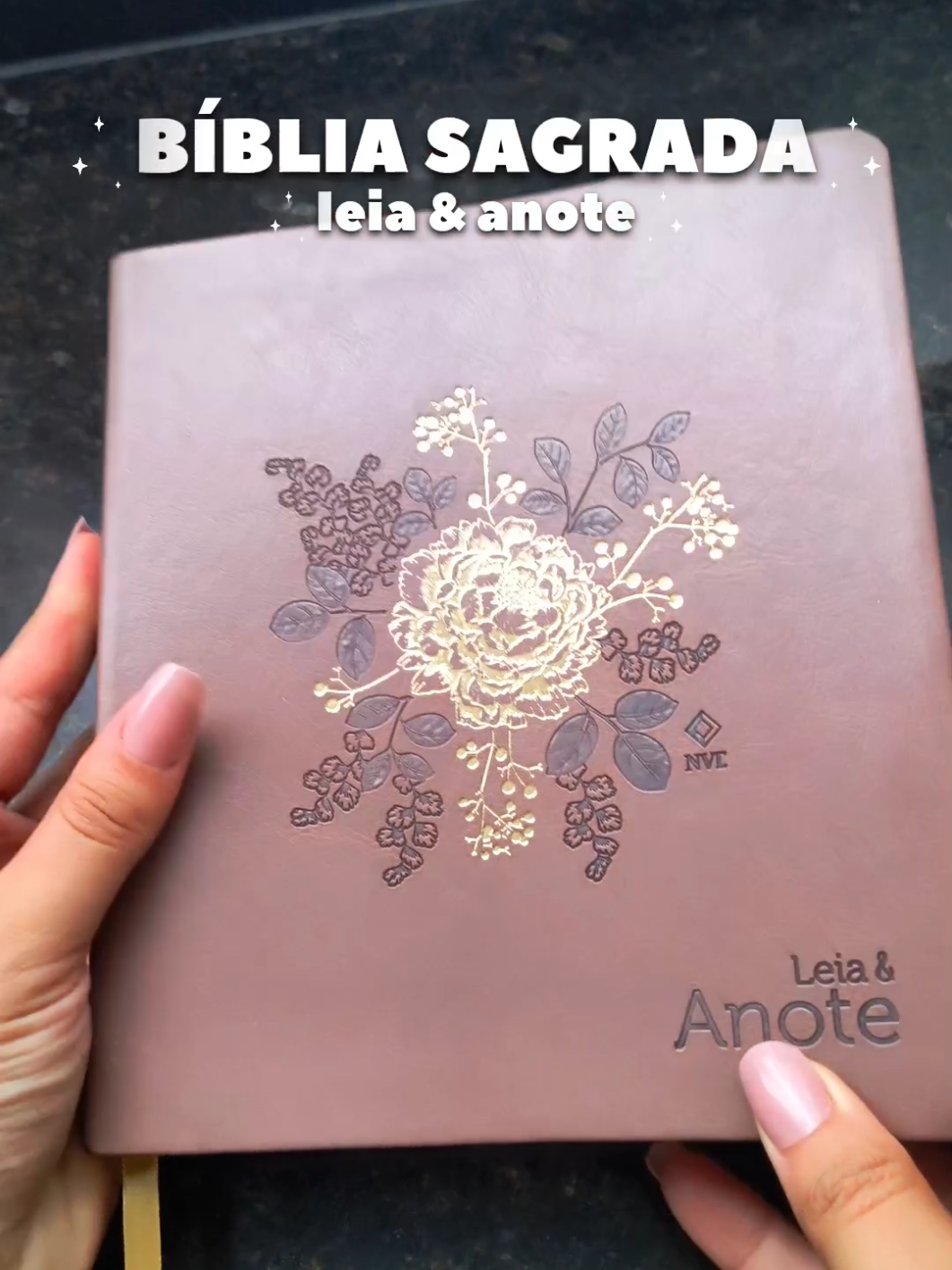 Biblinha mais linda que já tive! 🙂‍↕️🤍✨ E você também pode ter! #biblia #biblianvt #cristaosnotiktok #tiktokshop 