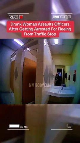 #creatorsearchinsights Drunk Woman Assaults Officers After Getting Arrested For Fleeing From Traffic Stop #cops #karma 