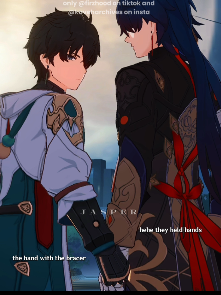 they should just kiss already #HonkaiStarRail #hsrcreators #planarcadia #blade #danheng renheng