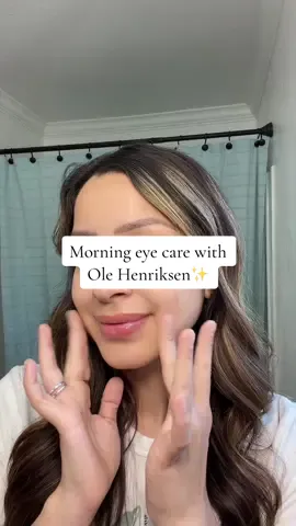 Eye care are a mustttt, no mom zombies over here😛🤘🏽#olehenriksen #morningskincare #darkundereyes #eyecream #eyes 