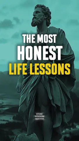 The Most Honest Life Lessons No One Talks About | Stoicism Most people react. Few stay in control. In a world full of noise… discipline becomes power. ⚔️ #stoicism #lifelessons #mindset #discipline #personalgrowth 