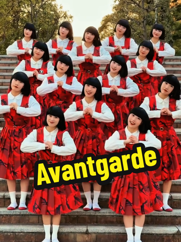 Avantgardey is a 20-member all-female Japanese dance team led by famed producer and choreographer Akane. Well known for their synchronized dance moves and funny expressions, the group gained worldwide popularity after performing with renowned DJ Steve Aoki at one of his concerts in January 2023. #avantgardey #japanese #dance #dancegroup  #fyp 