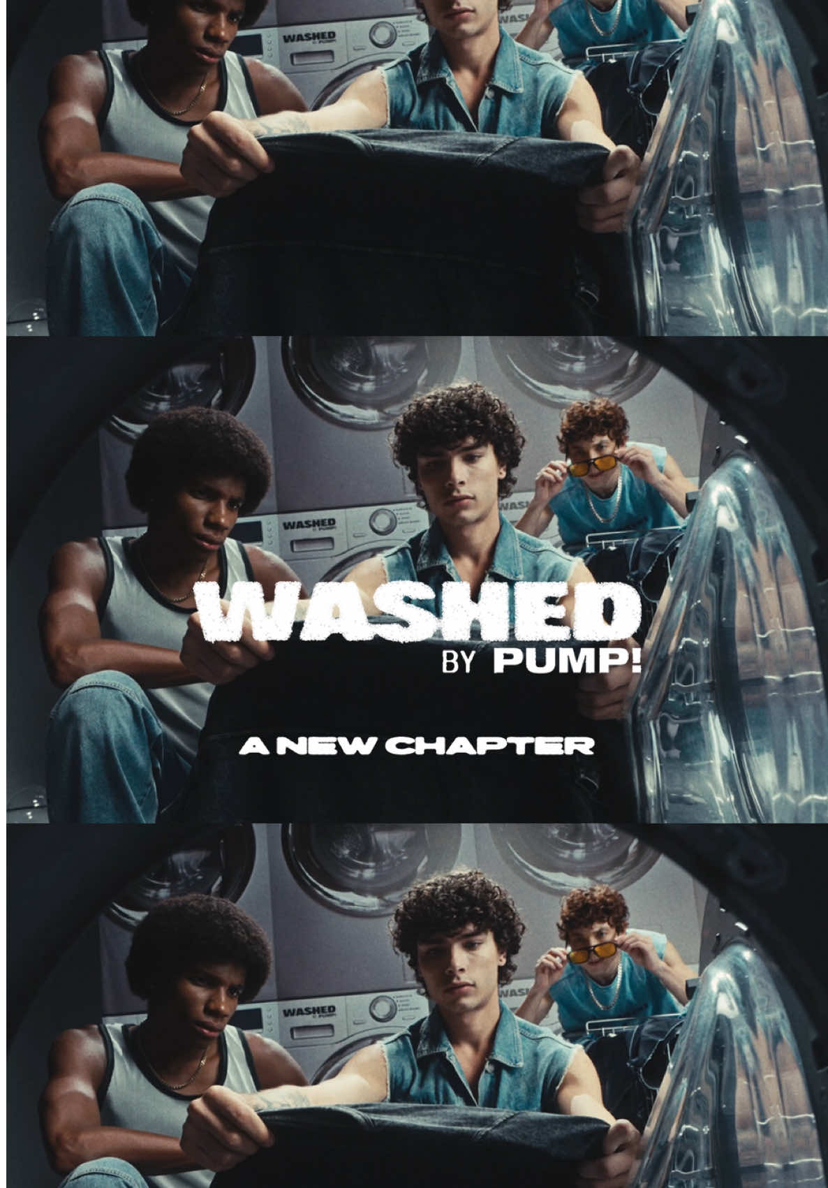 The washer starts, and our whole vibe shifts. Four cycles. Four moods. Ready to pick yours? Explore the WASHED collection.