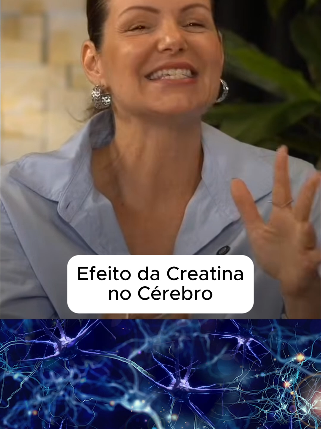 Efeito da creatina no cérebro #menopausa #saudedamulher #perimenopausa #fogachos #lipedema #climaterio #creatina