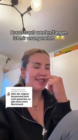 Antwort auf @stephgjirlic Brautstrauß werfen Yes or no? 
