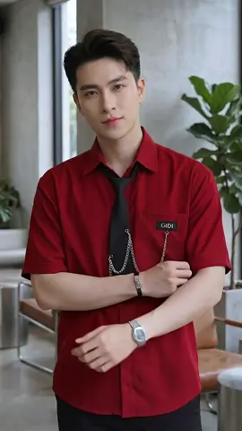 Áo sơ mi kèm cà vạt tay lỡ siu trẻ trung năng động nè các bác iu #somi #sominam #aosomi #aosominam #thoitrangnam  