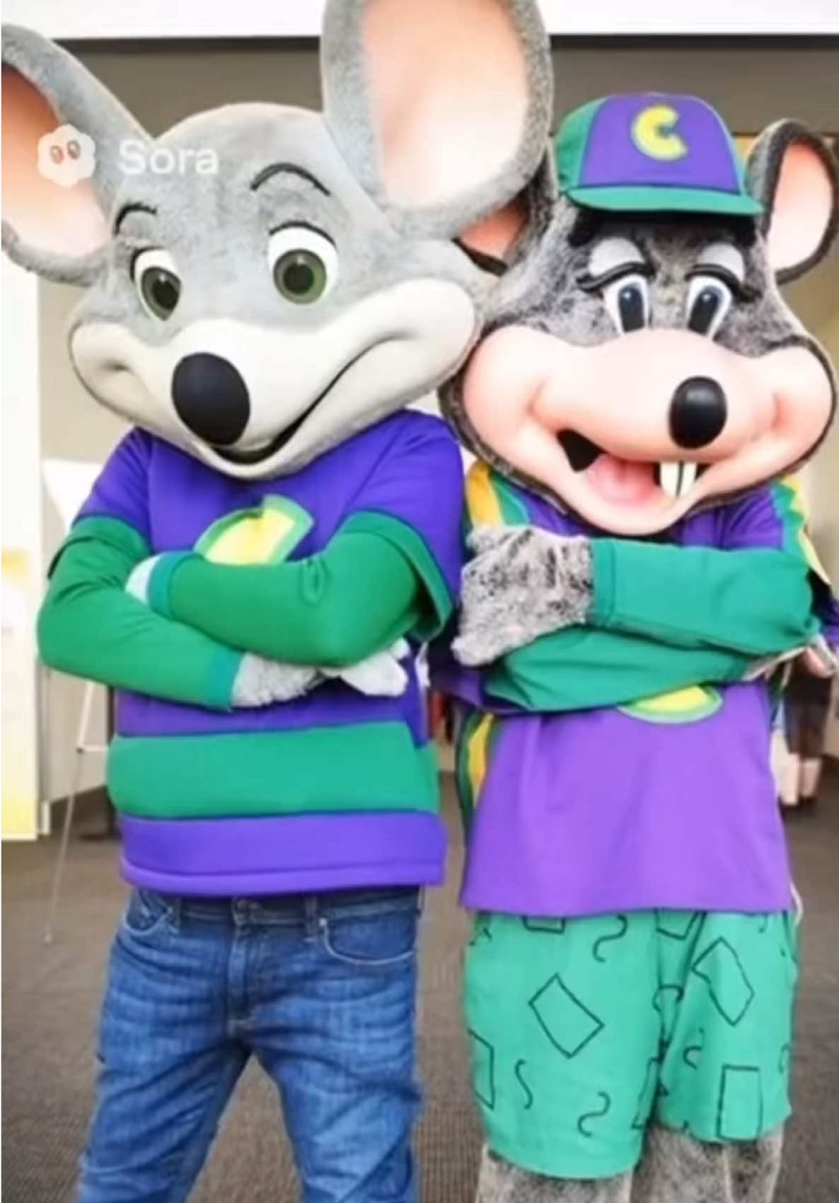 Chuck E Cheese #Fyp #Costume #fnaf #furry #mascot
