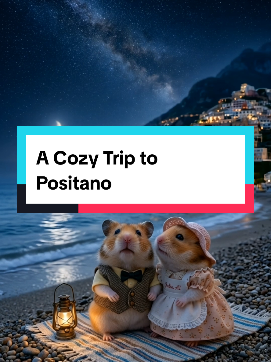 A continuation of our hamster love story 🐹💛 Today they’re going on a little trip together… From a cozy morning at home to sunny Positano, relaxing by the sea, and a homemade Italian dinner 🍆✨Simple moments, warm feelings, and memories they’ll never forget 🤍…something special might be coming next 👀 #hamster #hamsterlove #miniworld #tinycooking #cozyvibes 