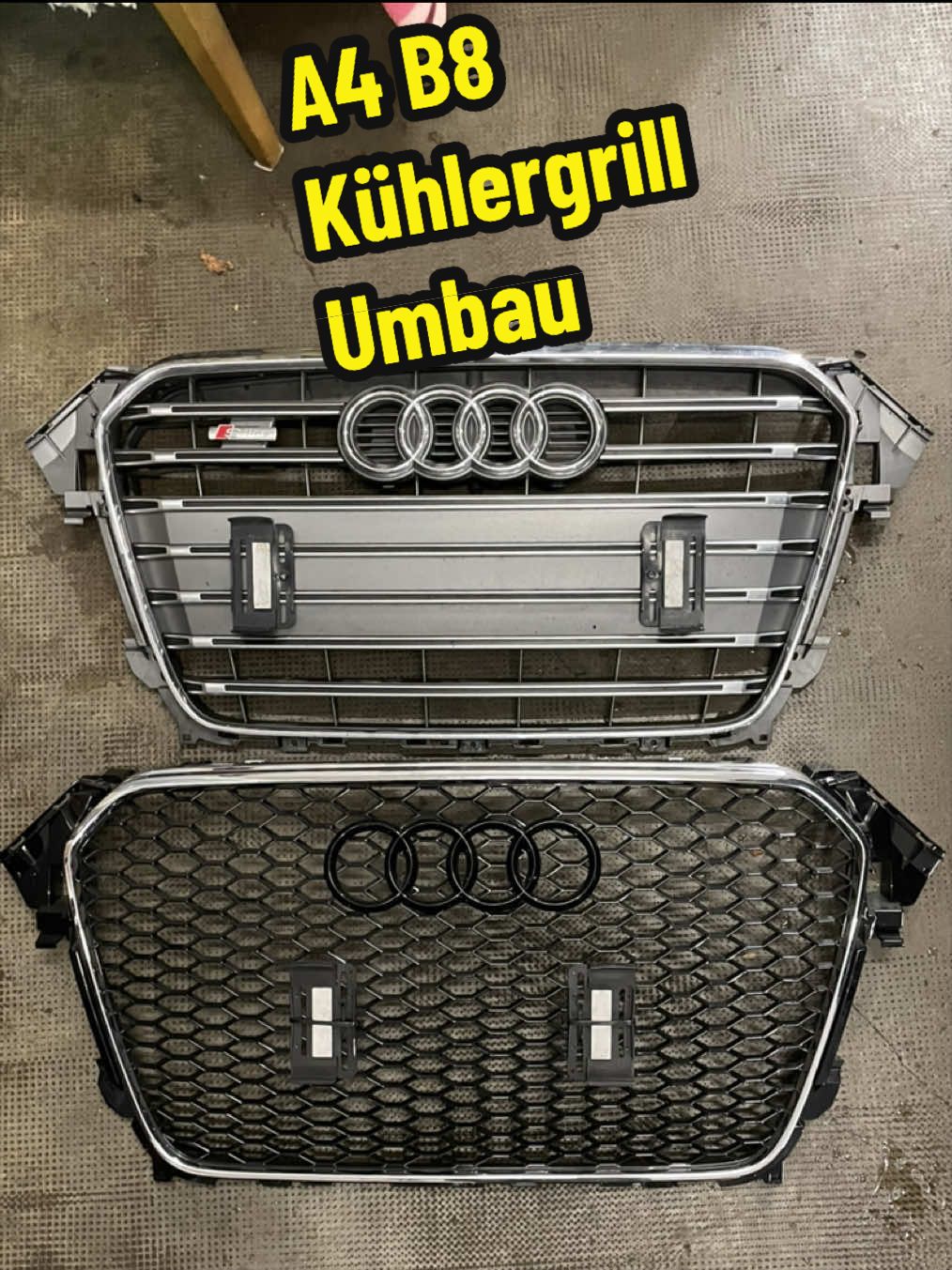 Audi A4 B8 Wabengrill einbauen #audi #a4 #car #avant #fy 