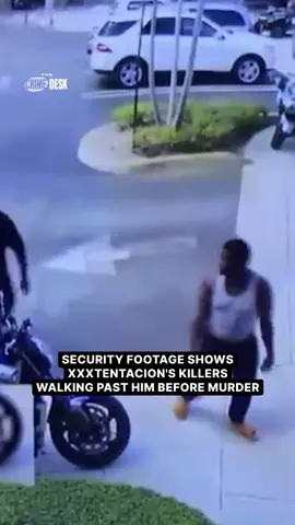 Chilling footage shows two of the men convicted for XXXTentacion's murder walking right past the 20-year-old rapper the day he was killed. #crime #truecrime #xxxtentacion 