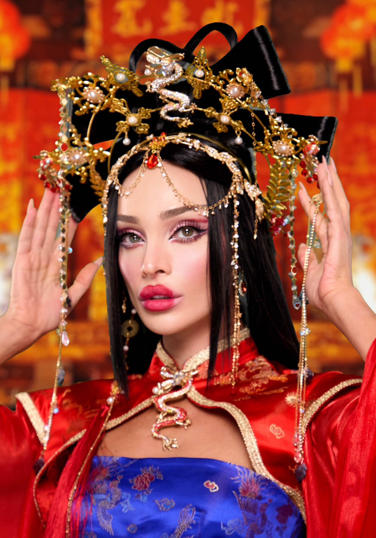 新年快乐 🇨🇳 Xīn nián kuài lè #chinesetrend #beautytrend