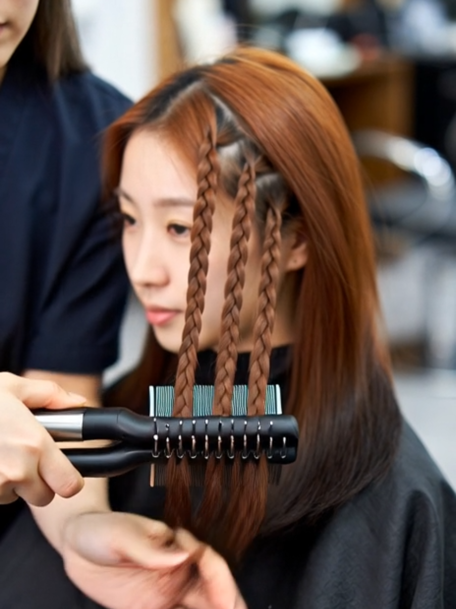 hair braiding using hair braiding machine #Hair #hairstyles #babershop #america #tiktok 