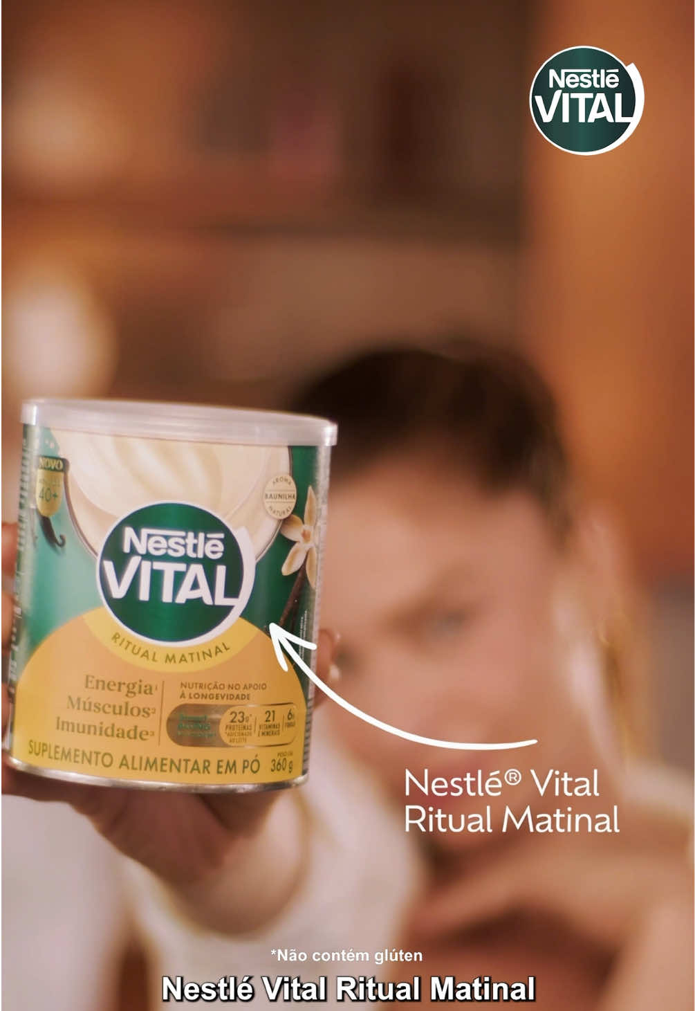 Pra Grazi, saúde não é coadjuvante. É protagonista. Conheça a nova linha de suplementos da Nestlé. #nestlé #nestlévital #suplementos #vitalritualmatinal @Grazi Massafera 