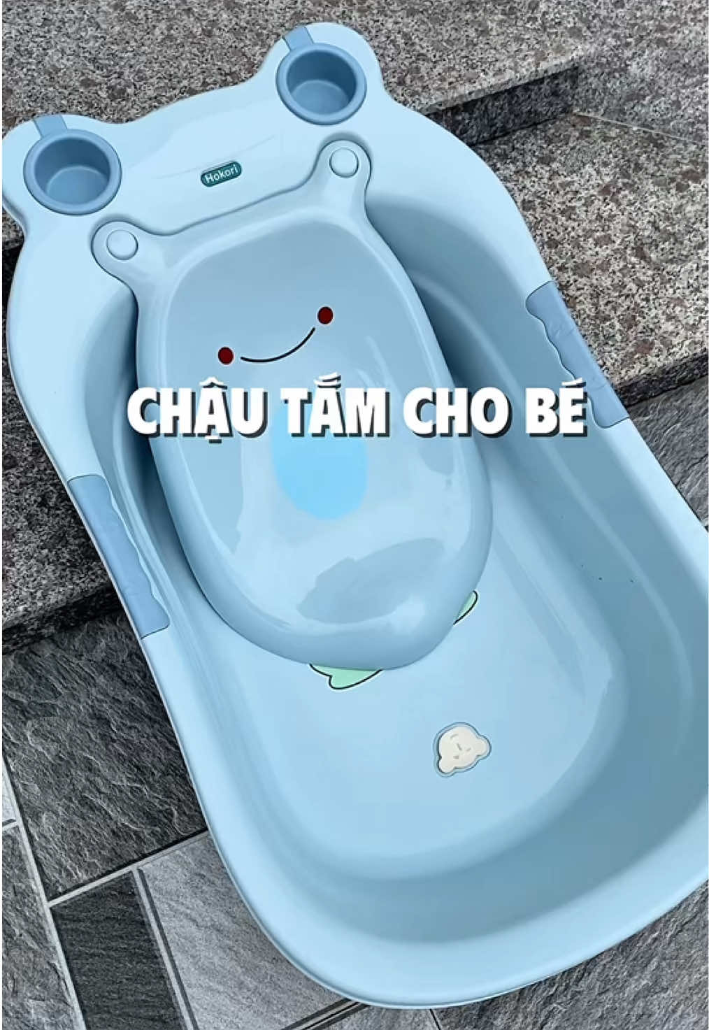 Chậu tắm cho bé từ sơ sinh đến 5 tuổi #chautamchobe #chautamech #chautamvietnhat #hokori #chautamconech 